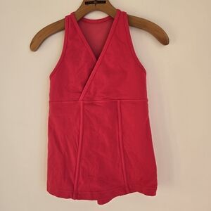 Lululemon Pink Tank Top Razerback Mesh Size 6